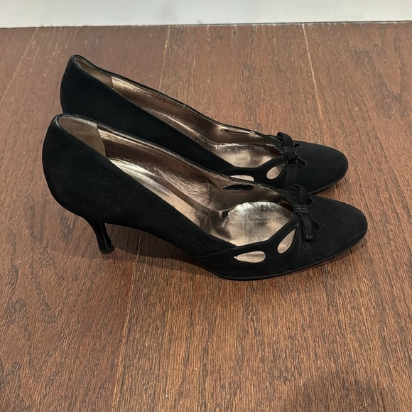 Dolce & Gabbana Women’s Black Suede Pumps Size 41/11 - Picture 3 of 6